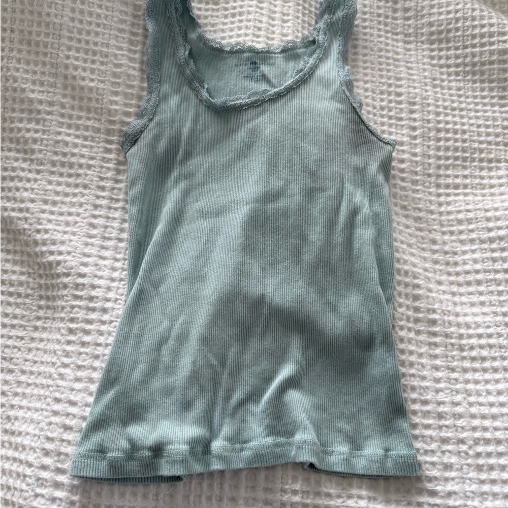 Brandy Melville Blue Tank Top